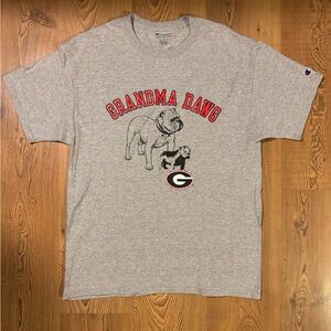 Champion Georgia Bulldogs Grandma Tee Shirt